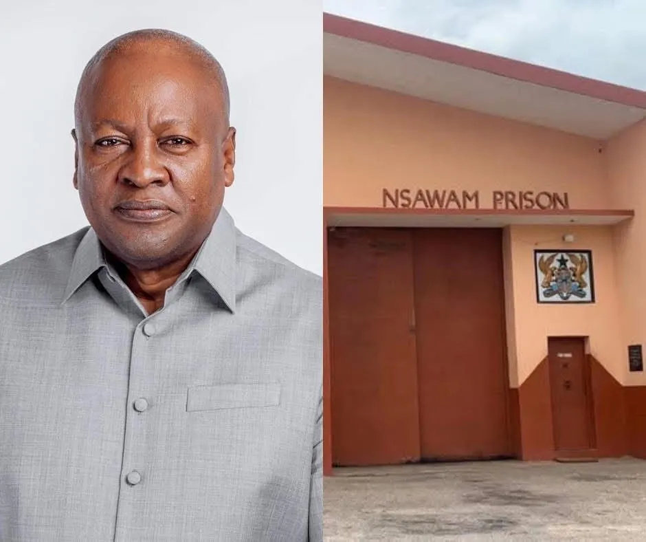 Mahama To Complete Abandoned 800-Bed Nsawam Remand Prison Project